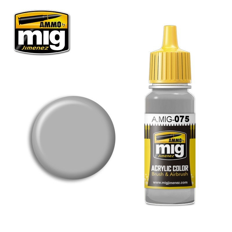 Краска акриловая STONE GREY (каменно-серый) (Ammo Mig) (17ml)