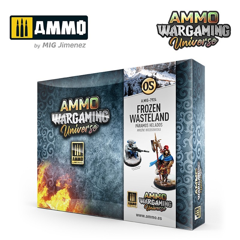 Набор для создания эффектов AMMO WARGAMING UNIVERSE 05 - Frozen Wasteland (Ammo Mig)