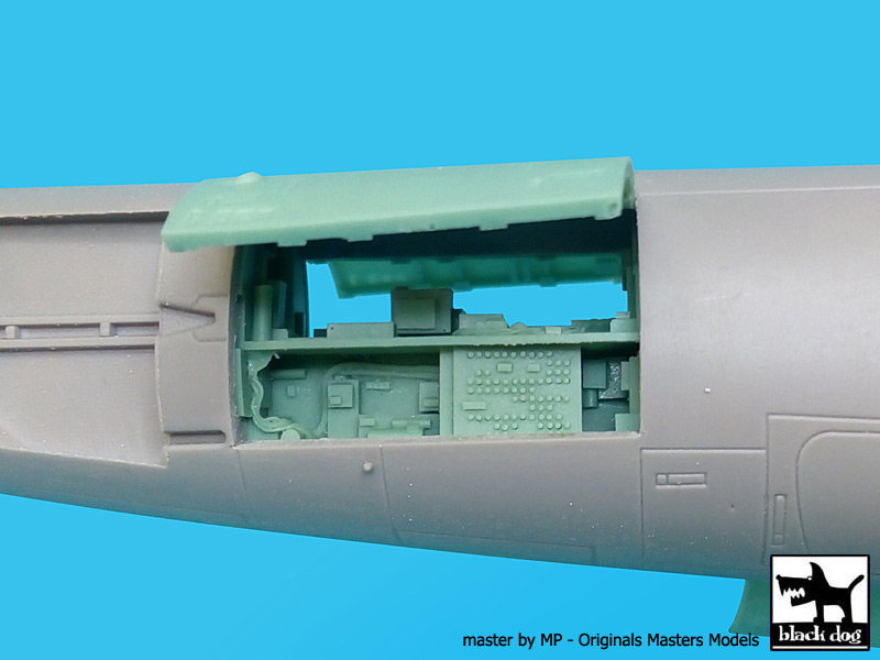 Дополнения из смолы 1/48 Grumman OV-1 Mohawk rear electronics (designed to be used with Roden kits)