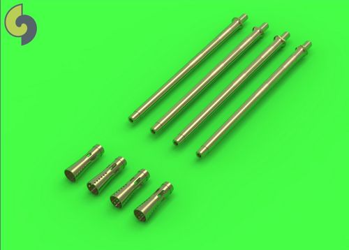 Дополнения из латуни 1/35 German 20mm L/65 Flak 38 and Flakvierling 38 gun barrels (4pcs)
