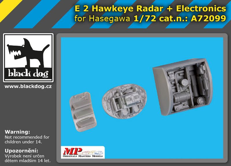 Дополнения из смолы 1/72 Grumman E-2C Hawkeye radar and electronics (для модели Hasegawa)