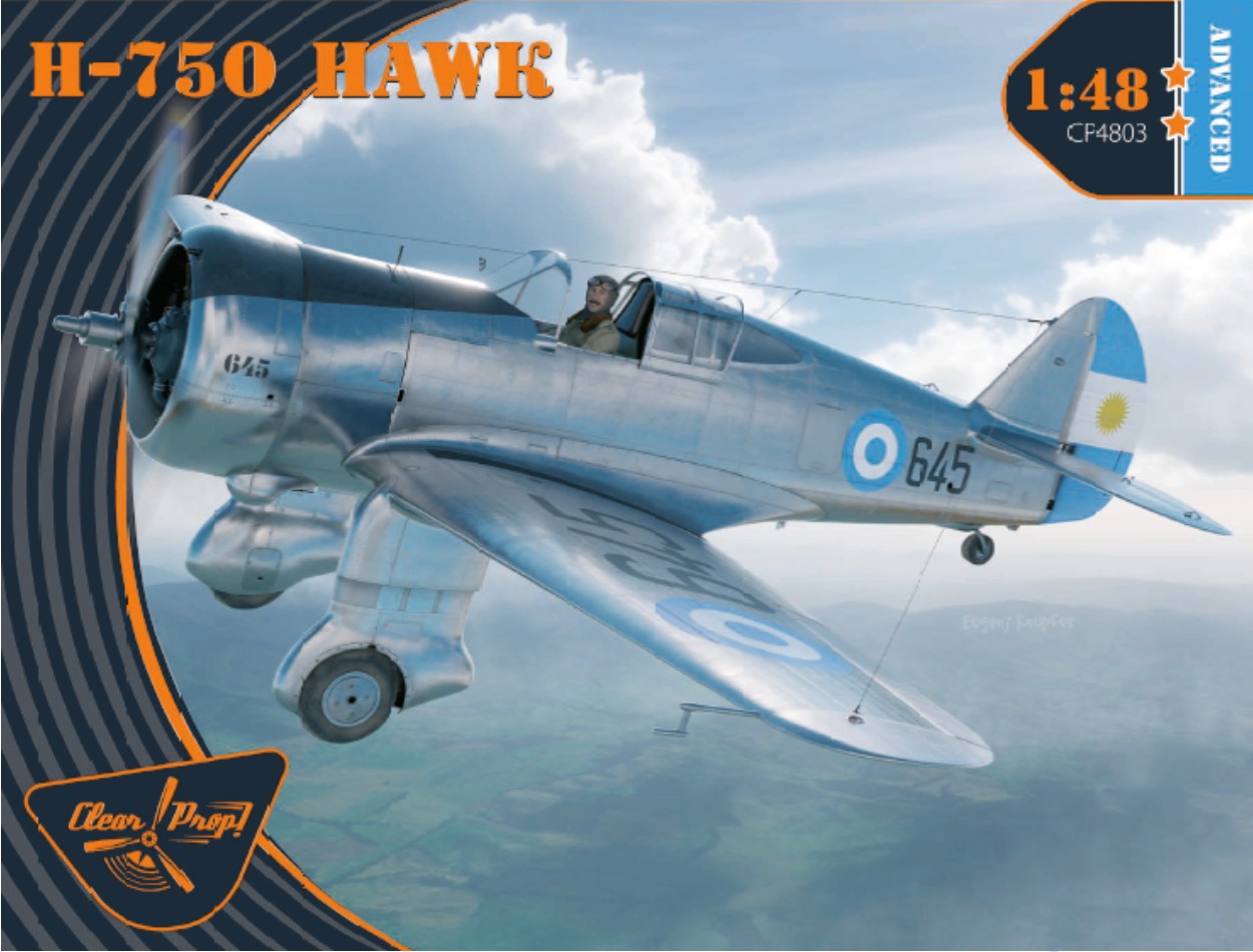 Сборная модель 1/48 Curtiss H-75O Hawk (Clear Prop)