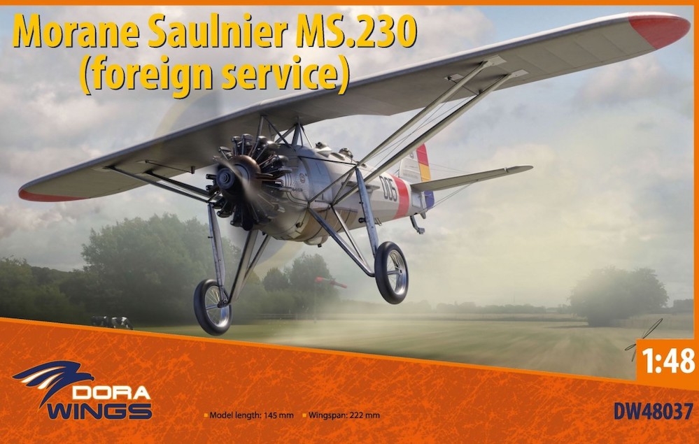 Сборная модель 1/48 Morane-Saulnier MS.230 (Dora Wings)