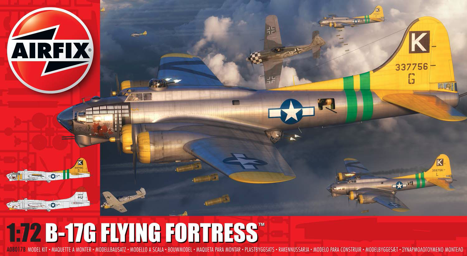 Сборная модель 1/72 Boeing B-17G Flying Fortress (Airfix)