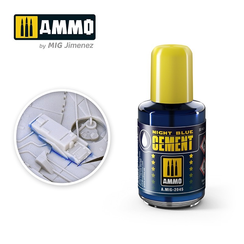 Night Blue Cement (Ammo Mig) (30ml)