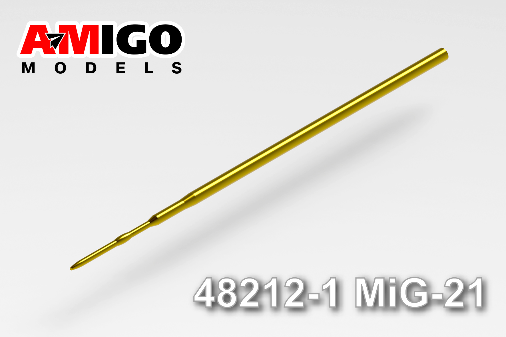 Дополнения из латуни 1/48 ПВД самолета МиГ-21 ПФ/ПФМ (Amigo Models)