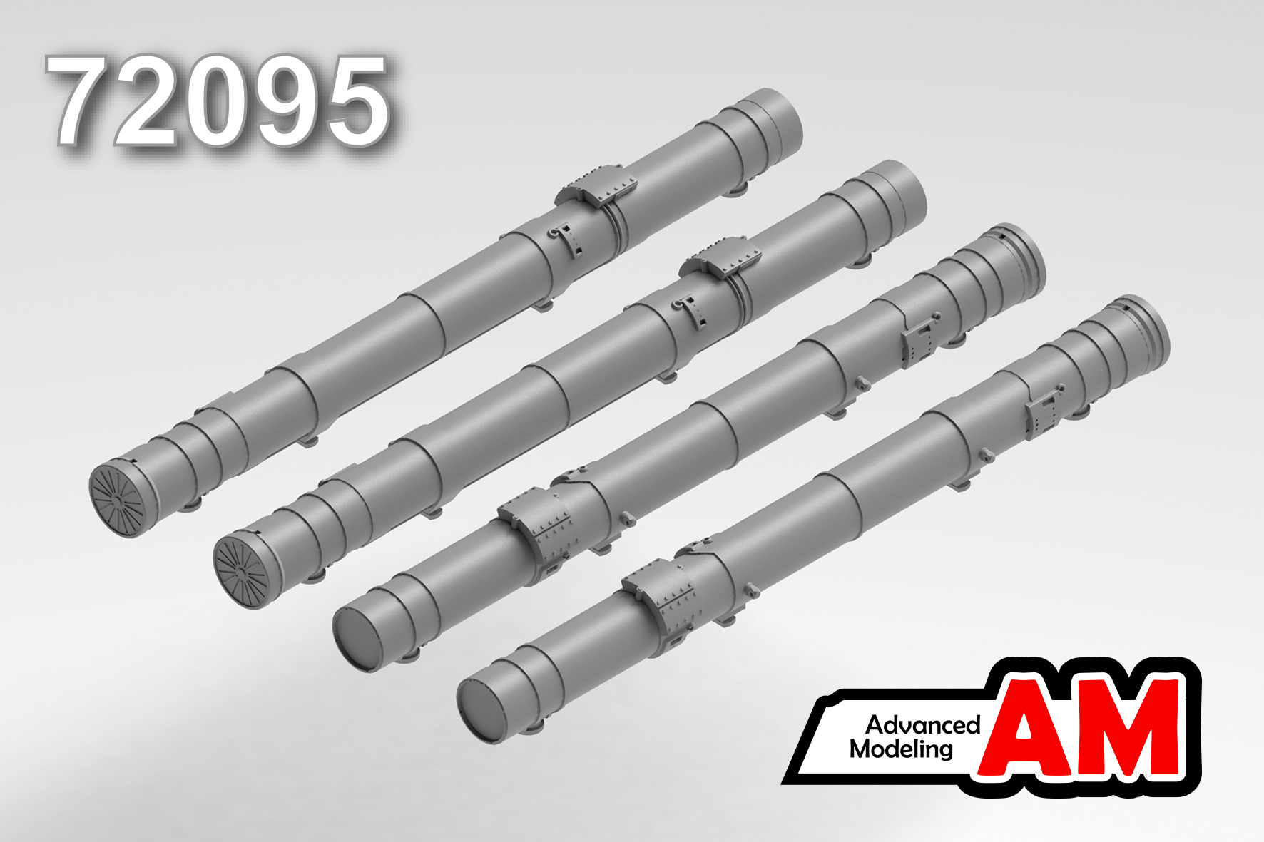 Дополнения из смолы 1/72 УР 9м120 «Атака» (Advanced Modeling)