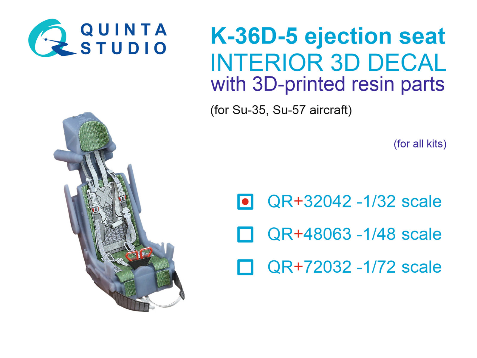 Катапультное кресло К-36Д-5 (для Су-35, Су-57) (Для всех моделей)