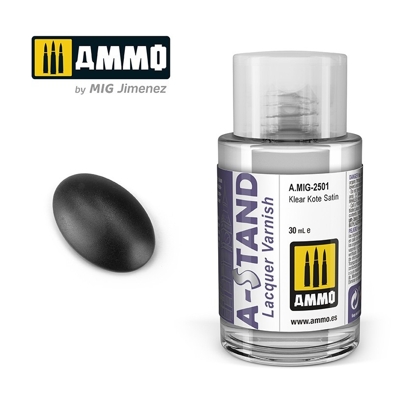 Лак A-STAND Klear Kote Satin (Ammo Mig) (30ml)