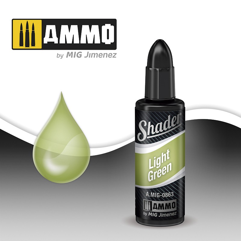 Акриловый шейдер SHADER Light Green (10mL) (Ammo Mig)