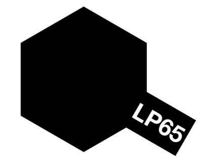 Краска лаковая LP-65 Rubber Black (Tamiya) (10ml)