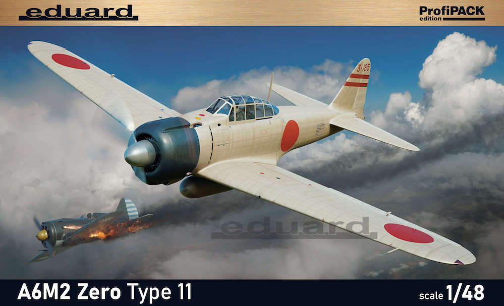 Сборная модель 1/48 Mitsubishi A6M2 Zero Type 11 1/48 ProfiPACK edition (Eduard kits)