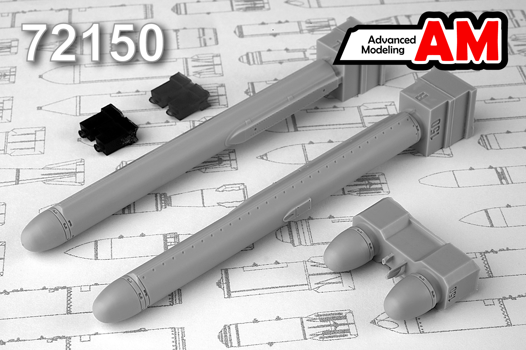 Дополнения из смолы 1/72 Л-265М станция активных помех Хибины-M (Advanced Modeling)