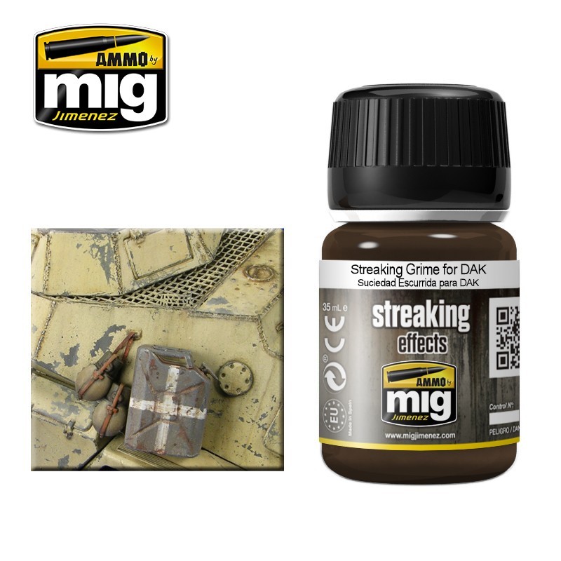 Имитация потеков STREAKING Grime for D.A.K (35mL) (Ammo Mig)