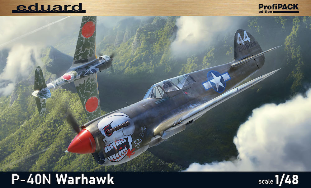 Сборная модель 1/48 Curtiss P-40N Warhawk (The ProfiPACK edition kit) (Eduard kits)