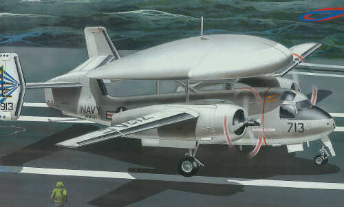 Сборная модель 1/72 Grumman E-1B Tracer (Mach 2)