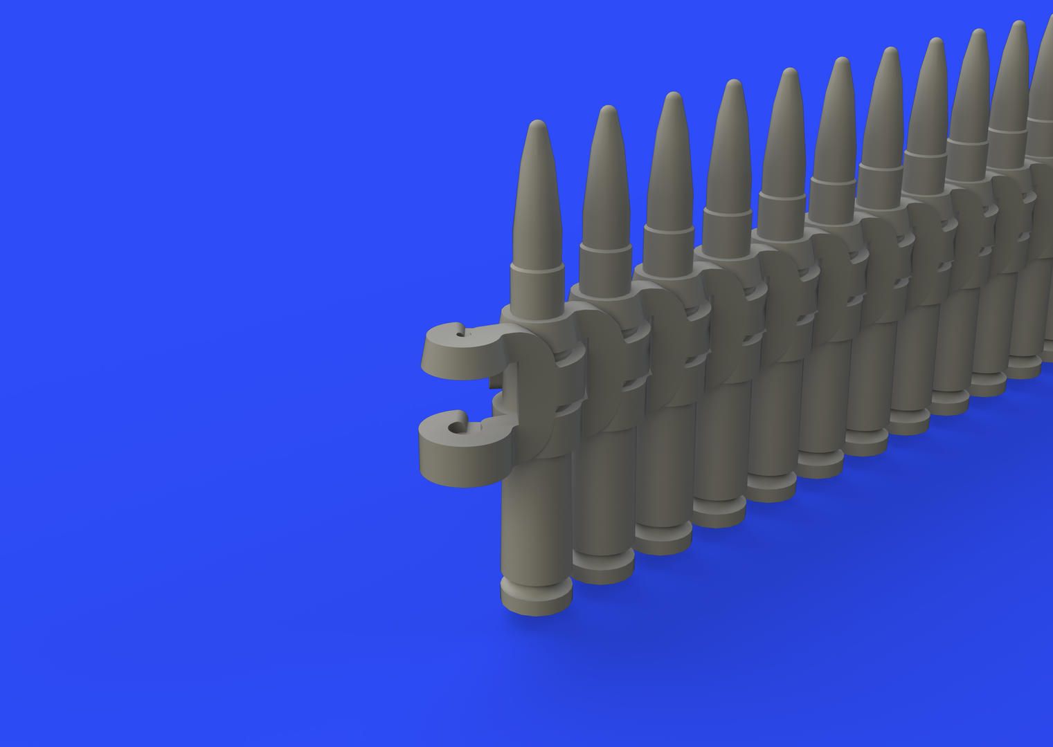 Дополнения из смолы 1/48 Ammo belts 12,7 mm