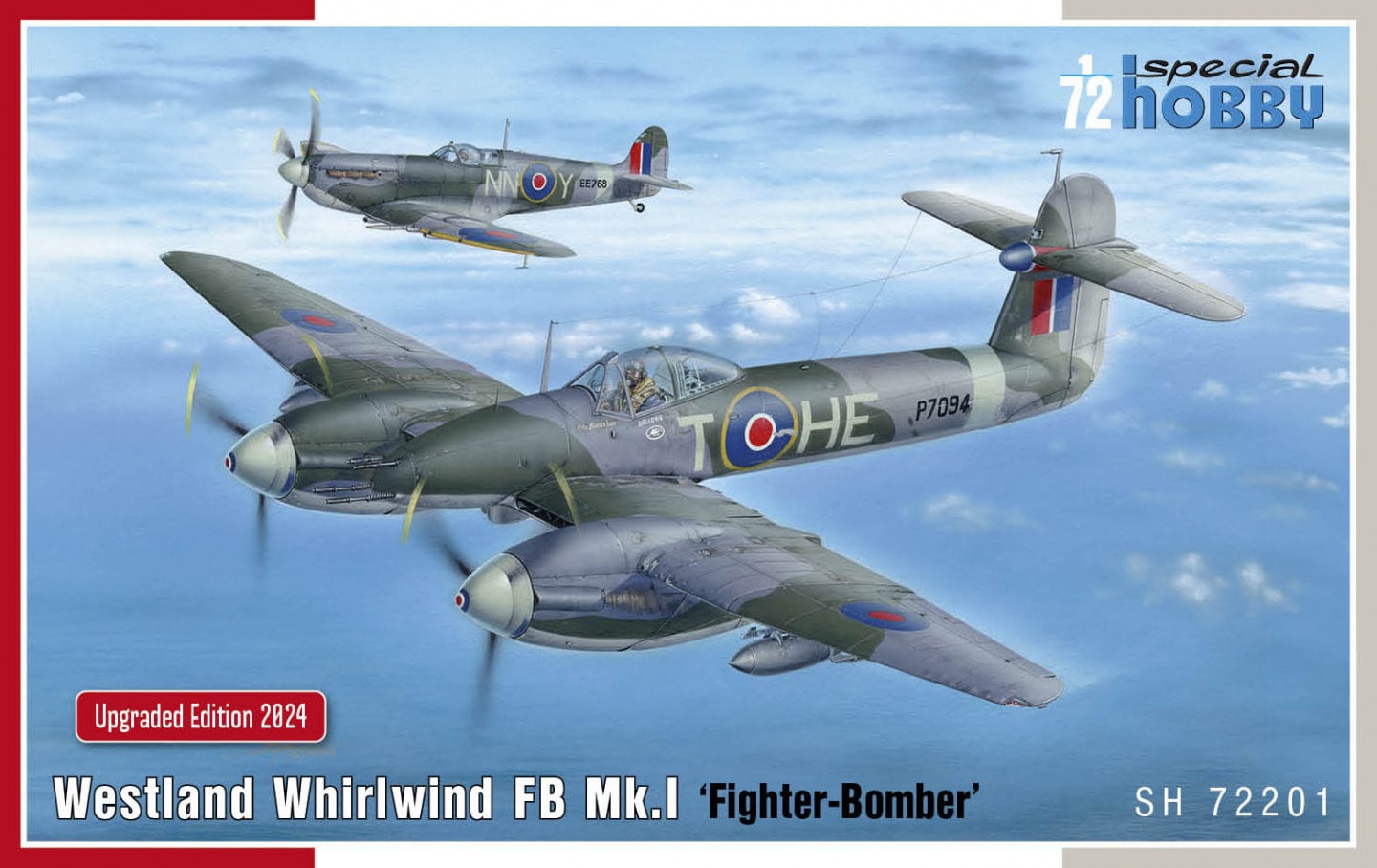 Сборная модель 1/72 W.Whirlwind FB Mk.I Fighter-Bomber (2024) (Special Hobby)