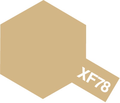 Краска акриловая Acrylic Mini  XF78 Wooden Deck Tan (Tamiya) (10ml)