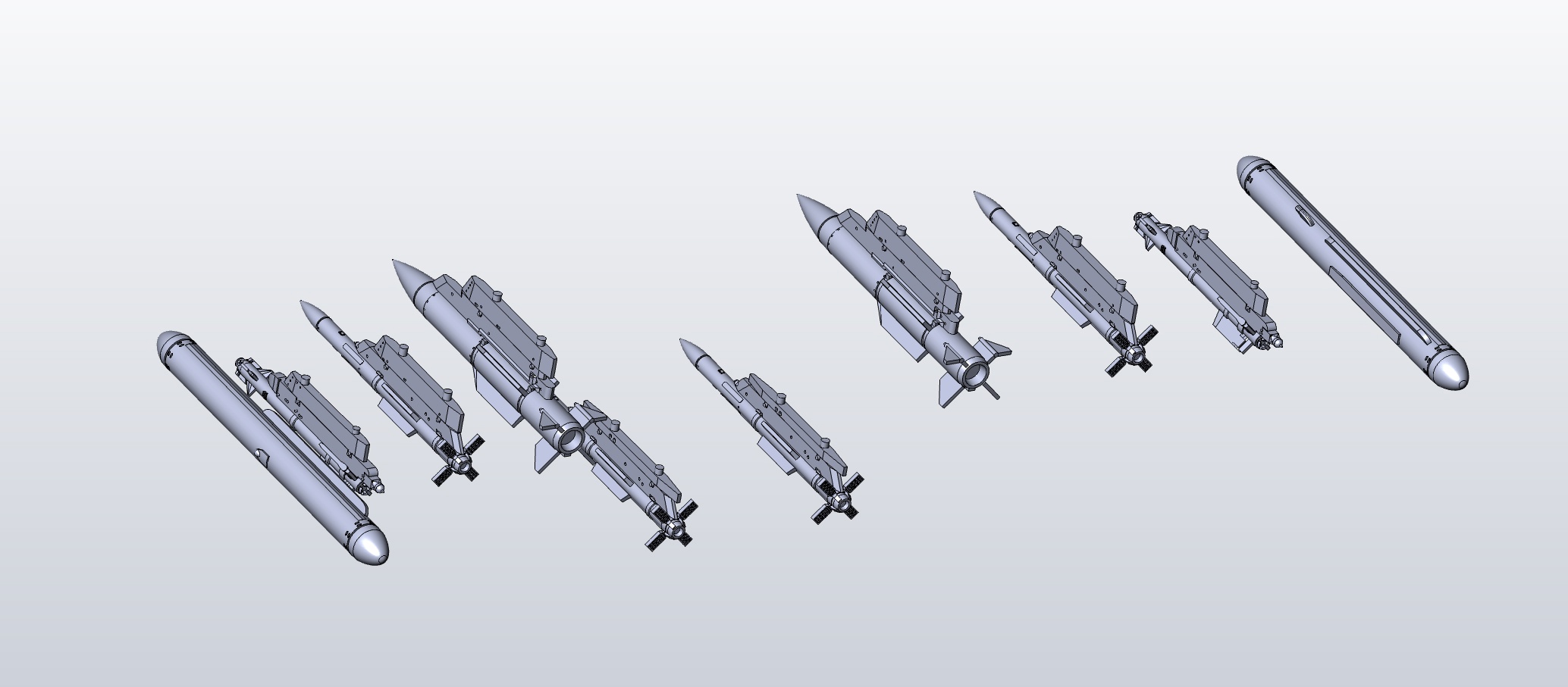 Дополнения из смолы 1/144 Комплект вооружения СУ-30СМ от Звезды (KepModels)