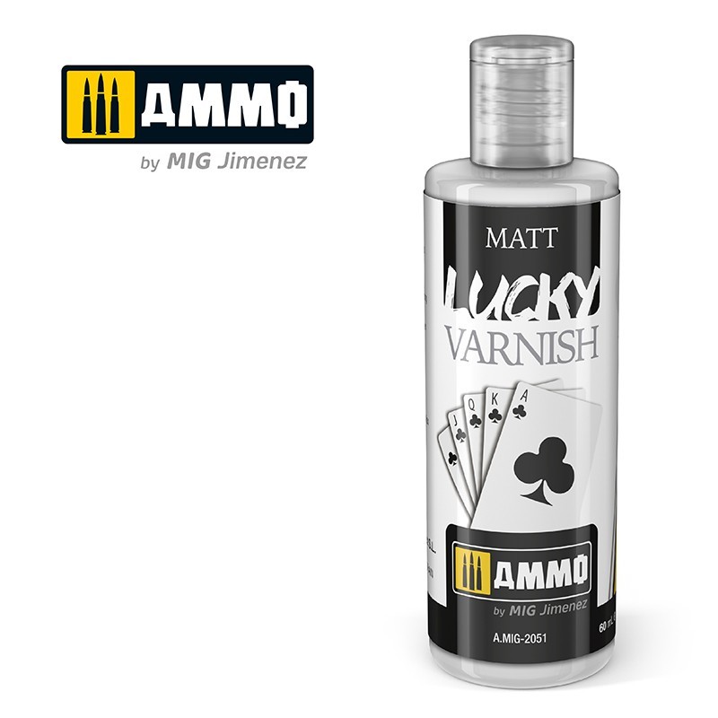 Лак LUCKY VARNISH Matt (матовый лак) (Ammo Mig) (60ml)