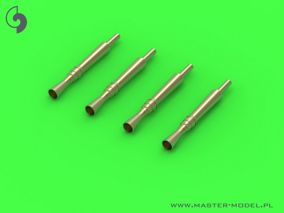 Дополнения из латуни 1/72 BESA 7,92 mm Machine gun tips (4 pcs.)