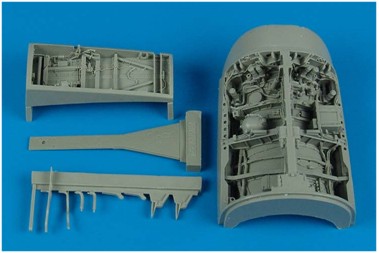 Дополнения из смолы 1/32 Ниши шасси Lockheed-Martin F-16I Sufa 'Storm' (Academy kits)