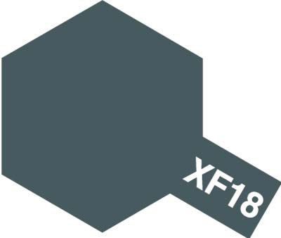 Краска акриловая Acrylic Mini XF-18 Medium Blue (Tamiya) (10ml)