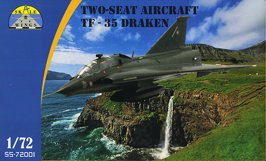 Сборная модель 1/72 SAAB TF-35 Draken (Skale Wings)