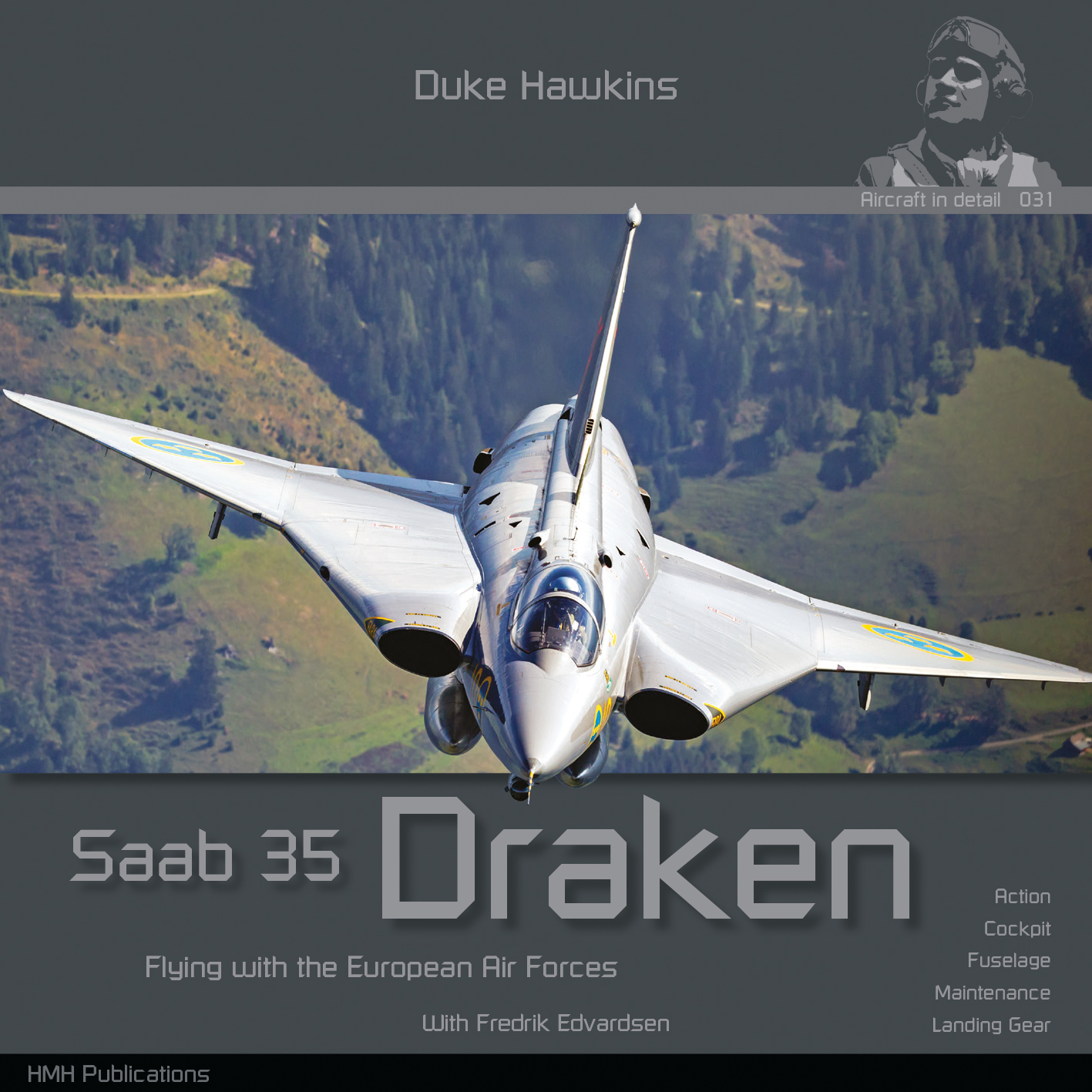 Авиационные книги Duke Hawkins: Saab 35 Draken (HMH-Publications)
