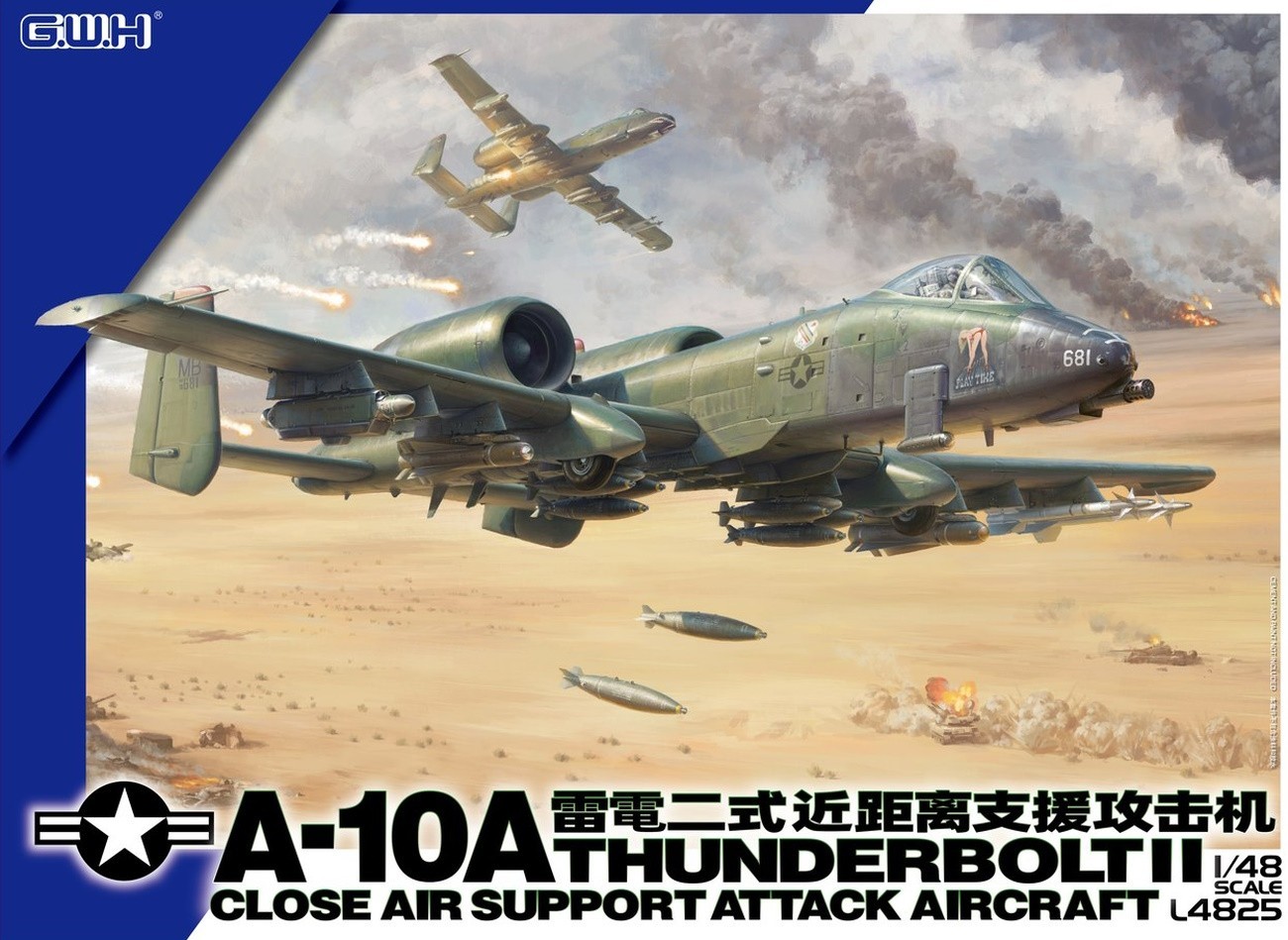 Сборная модель 1/48 A-10A Thunderbolt II (Great Wall Hobby) (Great Wall Hobby)