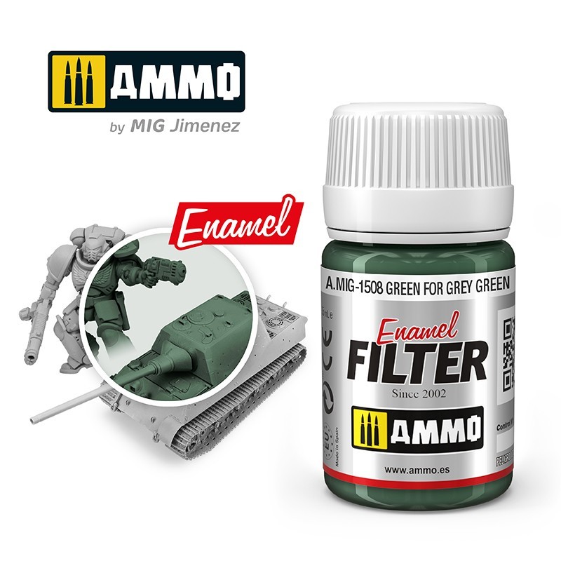 Фильтр FILTER Green for Grey Green (35mL) (Ammo Mig)