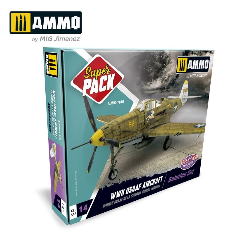 Набор для создания эффектов SUPER PACK WWII USAAF Aircraft (Ammo Mig)