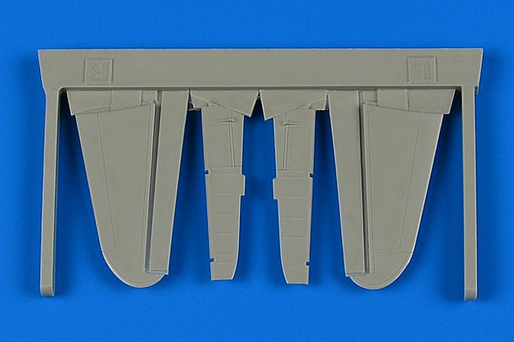 Дополнения из смолы 1/72 Kawasaki Ki-61-Id control surfaces (Tamiya)