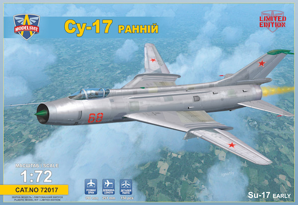 Сборная модель 1/72 Су-17 (ранний) (Modelsvit)
