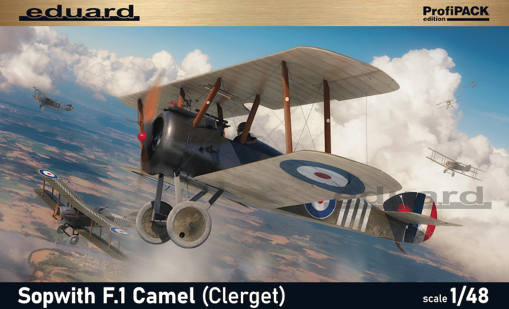Сборная модель 1/48 Sopwith F.1 Camel (Clerget) ProfiPACK edition (Eduard kits)