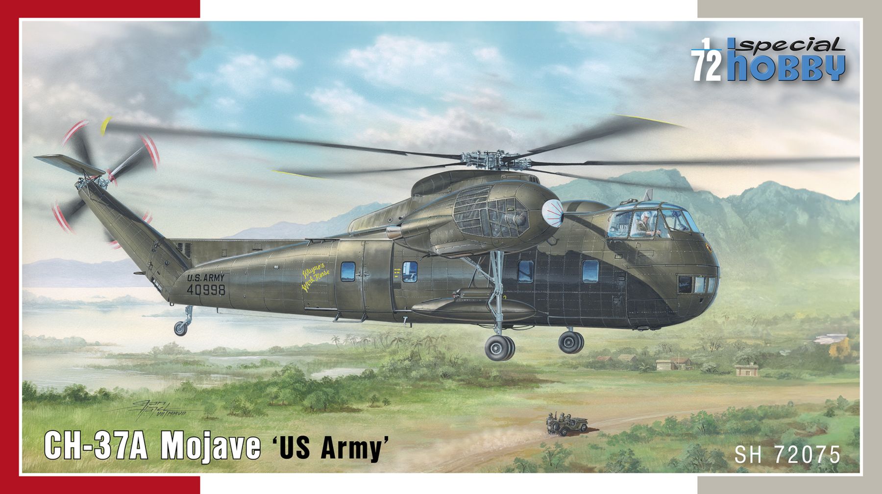 Сборная модель 1/72 CH-37A Mojave 'US Army' (re-edition) (Special Hobby)