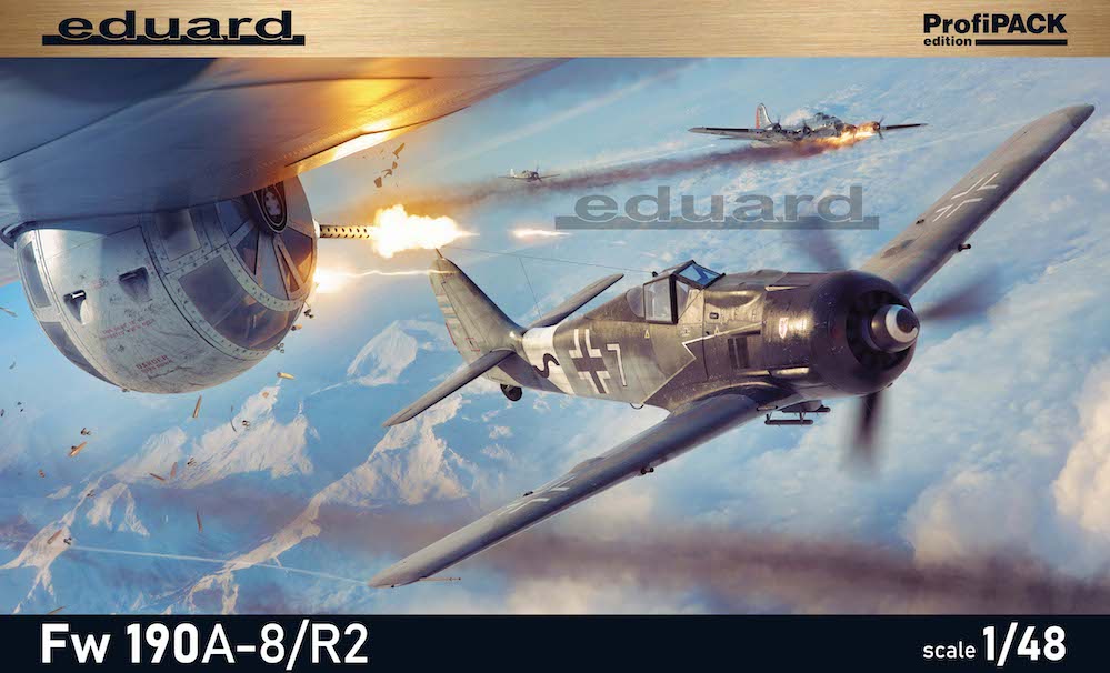 Сборная модель 1/48 Focke-Wulf Fw-190A-8/R2 ProfiPACK edition (Eduard kits)