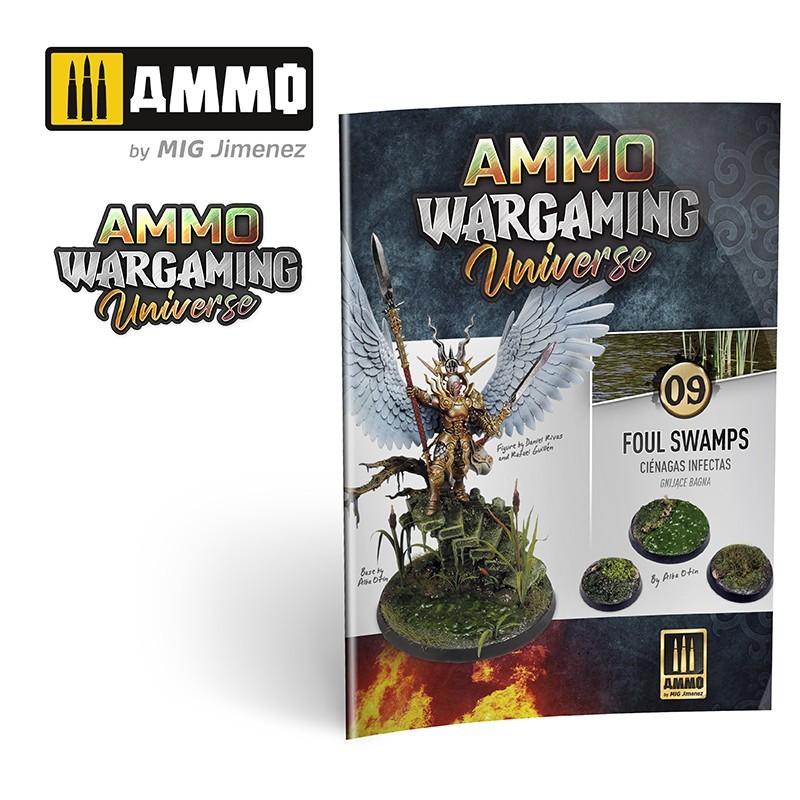 Набор для создания эффектов AMMO WARGAMING UNIVERSE #09 - Foul Swamps (Ammo Mig)