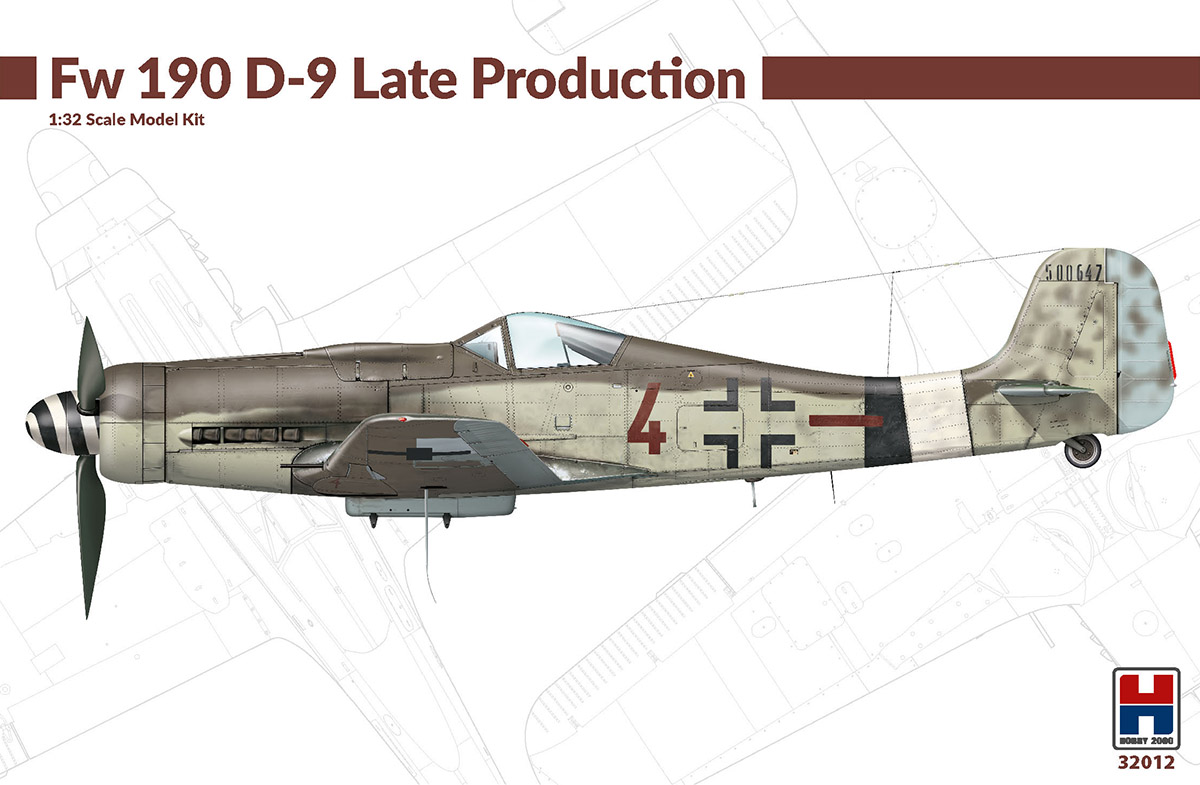 Сборная модель 1/32 Focke-Wulf Fw-190D-9 Late Production HASEGAWA+CARTOGRAF+MASKS (Hobby 2000)