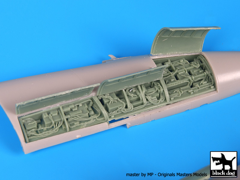 Дополнения из смолы 1/72 McDonnell F-15C Eagle electronics (для модели Hasegawa)