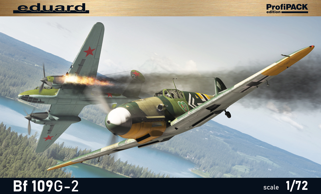 Сборная модель 1/72 Messerschmitt Bf-109G-2 The ProfiPACK edition (Eduard kits)