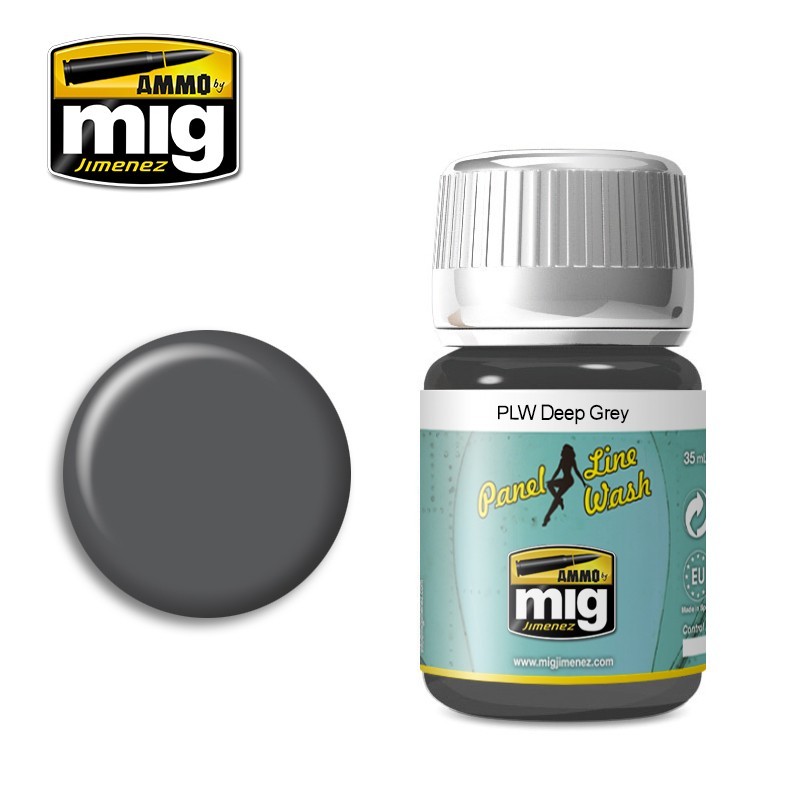 Смывка PLW Deep Grey (35mL) (Ammo Mig)