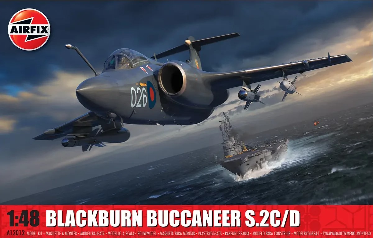 Сборная модель 1/48 Blackburn Buccaneer S.2C/D (Airfix)