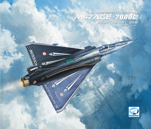 Сборная модель 1/72 Dassault Mirage 2000C (Dream Model)