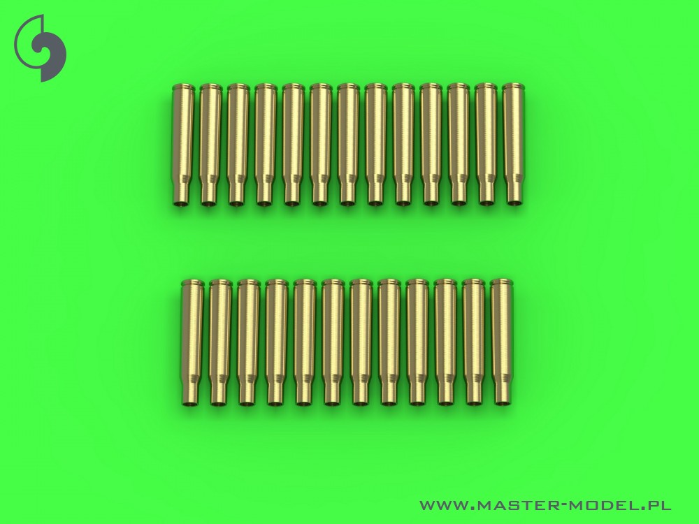 Дополнения из латуни 1/35 M1919 Browning .30 caliber (7.62mm) - empty shells (25pcs)