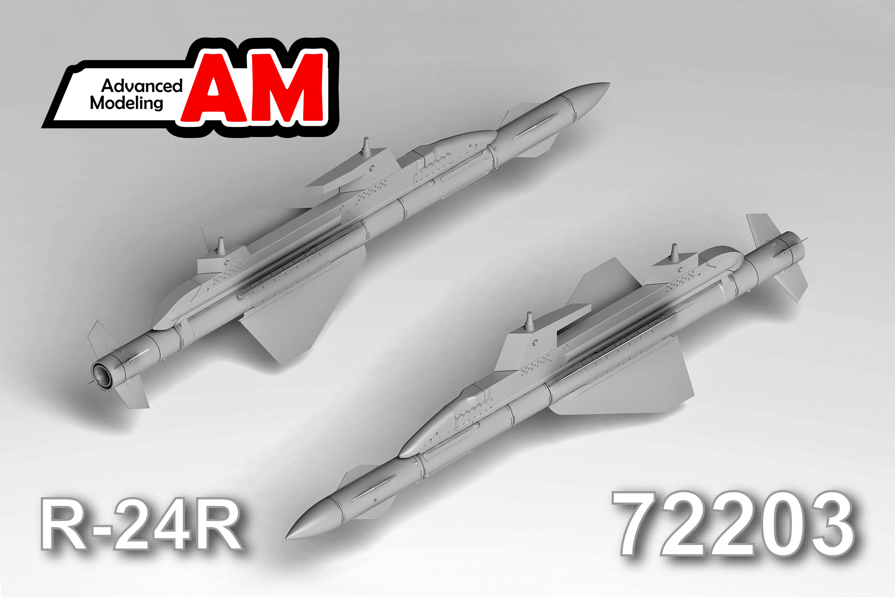 Дополнения из смолы 1/72 УР Р-24Р с пусковой АПУ-23М1 (Advanced Modeling)