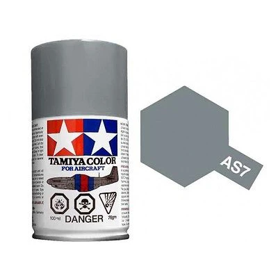 Краска-спрей AS-7 Neutral Gray USAAF (USAAF Нейтральный Серый) (Tamiya) (100ml)