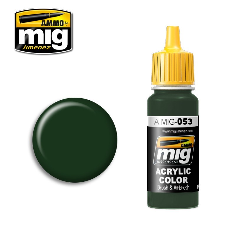 Краска акриловая PROTECTIVE MC 1200 (защитный цвет) (Ammo Mig) (17ml)
