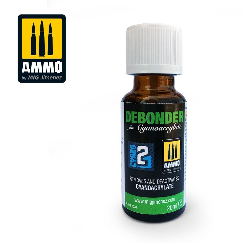 Дебондер для цианакрилатного клея Debonder (Ammo Mig) (20ml)